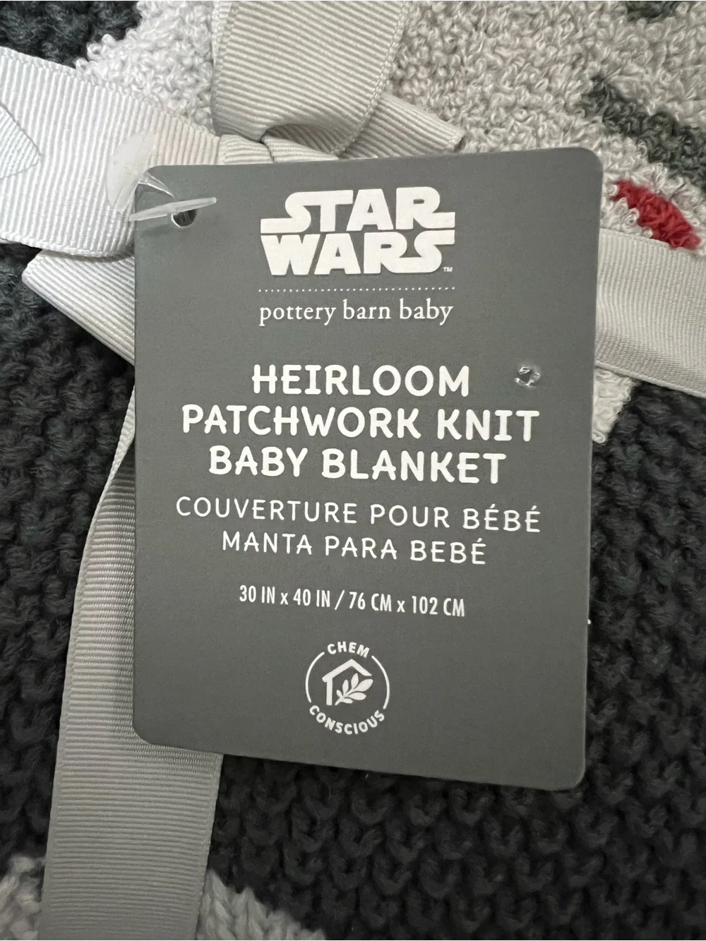 Star Wars Baby, toddler, kid pottery barn Knit Soft Blanket